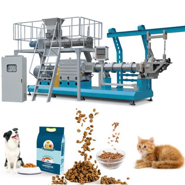 Saibainuo Automatic Dry Animal Pet Dog Cat Floating Sinking Fish Feed Pellet Production Snack Food Processing Making Extrusion Extruder Machine